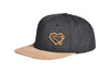 Snapback Cap mit Holzmotiv aus upcycling Holz gelasert - i love darts